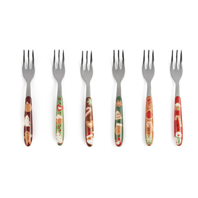 Excelsa set of 6 forks Wonderful Ginger steel 15x1,5x2 cm