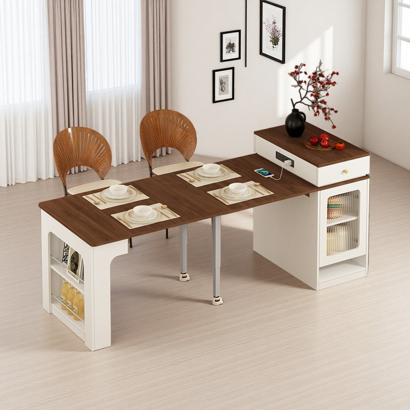 Table de salle à manger moderne, simple et extensible