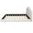 King Size Upholstered Platform Bed, Beige-220123183