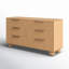 Commode double 6 tiroirs Camila