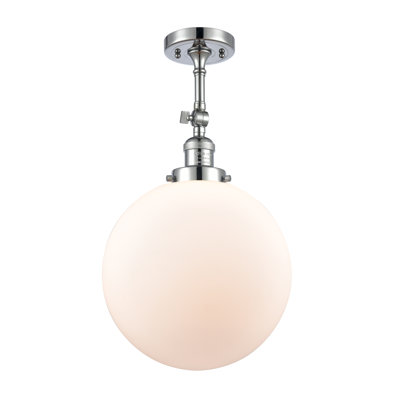 Ciacchi Glass Semi Flush Mount