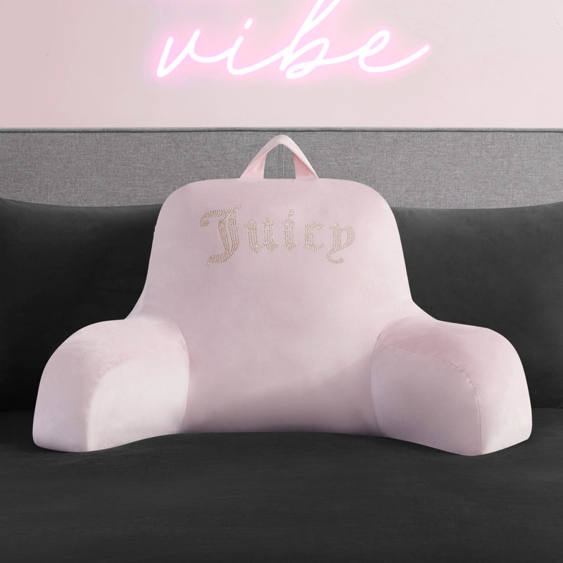 Juicy Couture Backrest Pillows, Pink Marshmallow