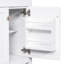 Armoire de salle de bain 30 po avec lavabo en céramique, 2 portes et tablette blanches modernes, porte à fermeture douce, portes de meuble-lavabo contemporaines de 30 po avec structure solide et structure ferme-816508953