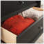 Commode 4 tiroirs, finition noire