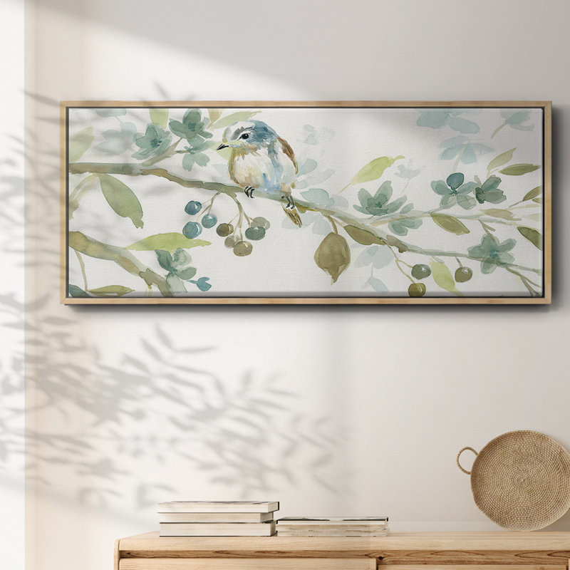 Début du printemps II - toile encadrée, H 20 po x l 50 po