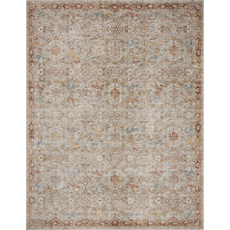 Gaia Natural / Multi Area Rug, Rectangle 7'10" x 10'2"