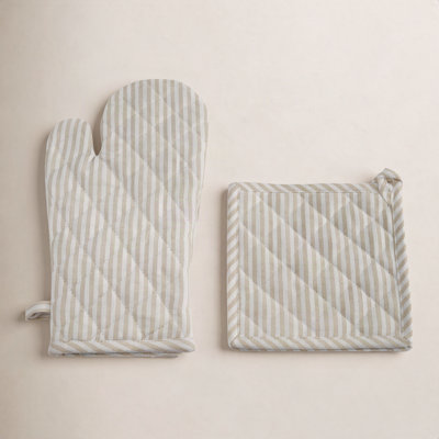 Potholder & Oven Mitt Set