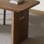 Bureau en bois massif avec armoire latérale-1304805300