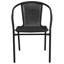 Ensemble de 2 chaises de restaurant Arthor Rattan-667174576