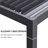 17.5 Ft. W x 11.4 Ft. D Aluminum Louvered Pergola