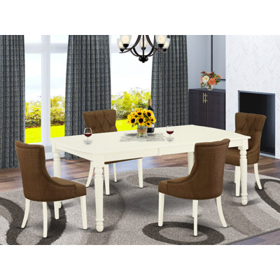 Chane Extendable Solid Wood Dining Set