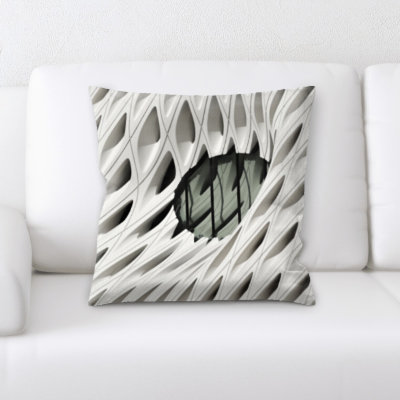 Microsuede Throw Pillow