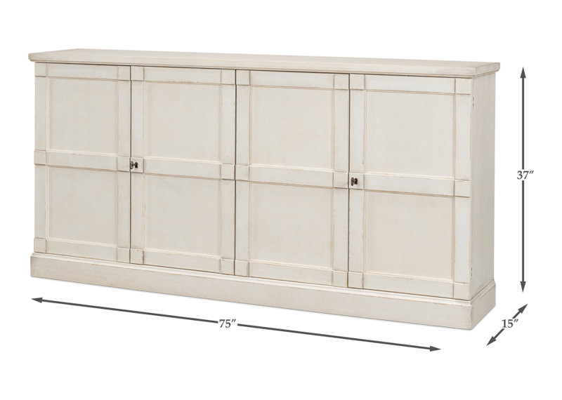 Montgomeryville 75'' W Solid Wood Sideboard - Thumbnail 3