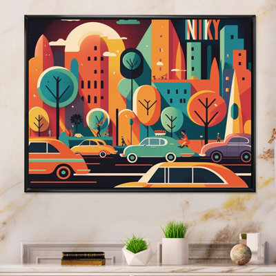 " Colorful Cityscape IV " Color Photography Print