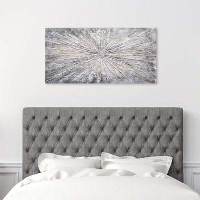 Abstrait - peinture sur toile tendue
