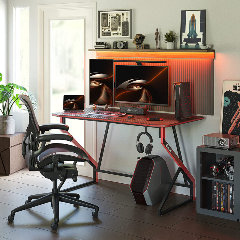 Rectangle Computer Desk, 28.7'' H x 47'' W x 23.6'' D