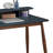 Wood Writing Desk With Hutch-2097206656