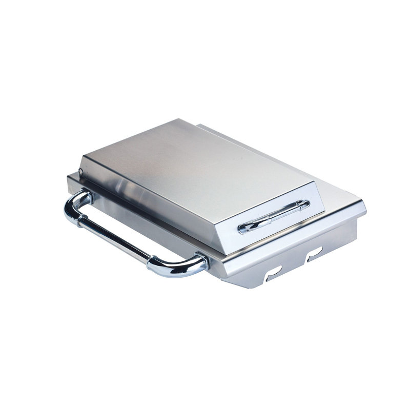 Bull Stainless Steel Side Burner for Freestanding Cart Grills