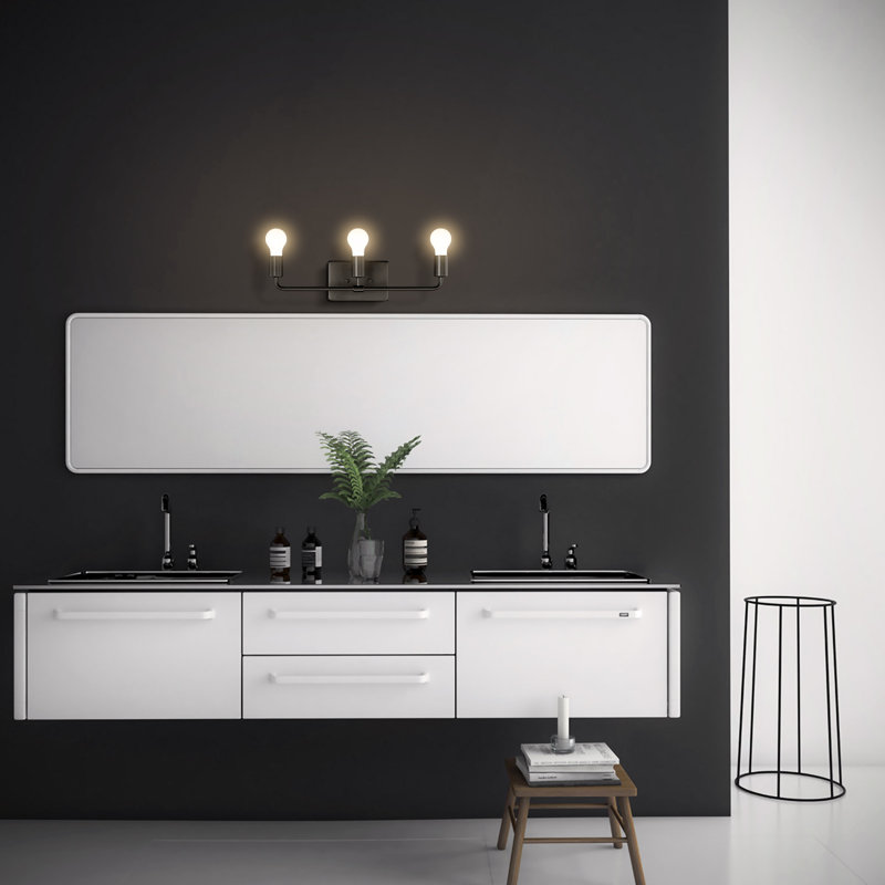 Kreios 3 - Light Vanity Light, Black