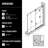 Elan 52-56" W x 74" H Sliding Frameless Shower Door with 3/8" Clear Glass