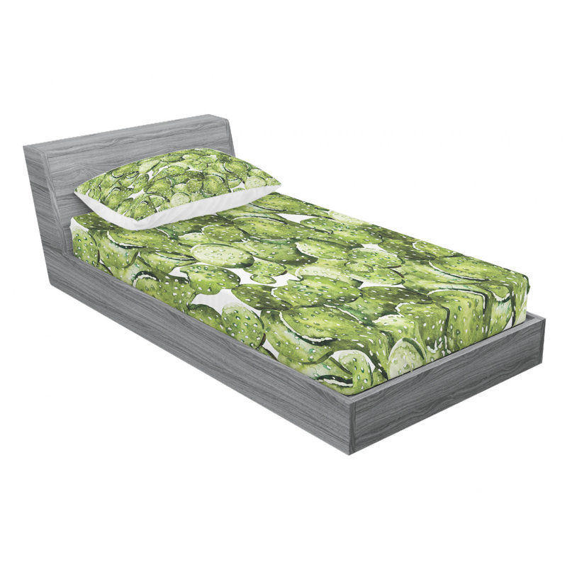 Microfiber Floral Sheet Set