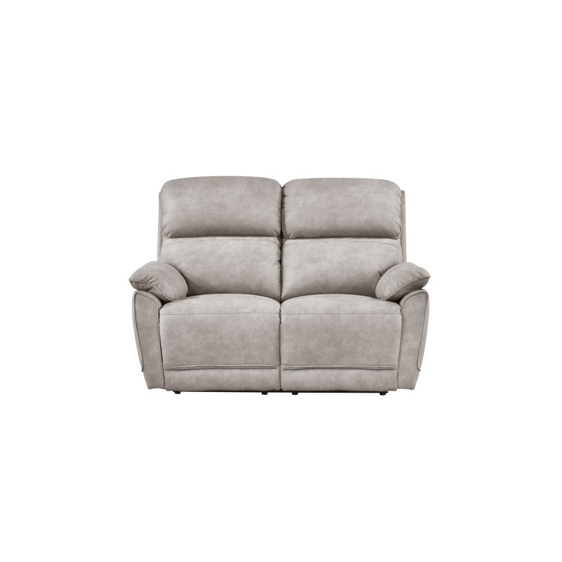 Causeuse inclinable double, taupe, L 57,75 po