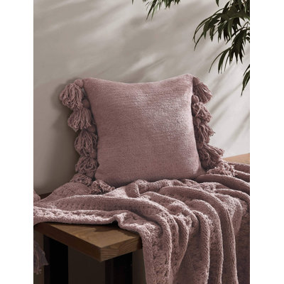 Pom Pom Pom-poms Throw Pillow