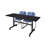 Nicklos Flip-Top Training Nesting Table, 2 Zeng Stack Chairs-32668092-32668108