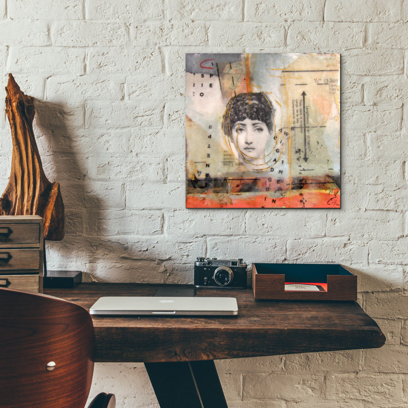 «Getting Ready For The Date» par LovIsArt, art mural en verre acrylique, H 12 po x l 12 po x P 0,13 po