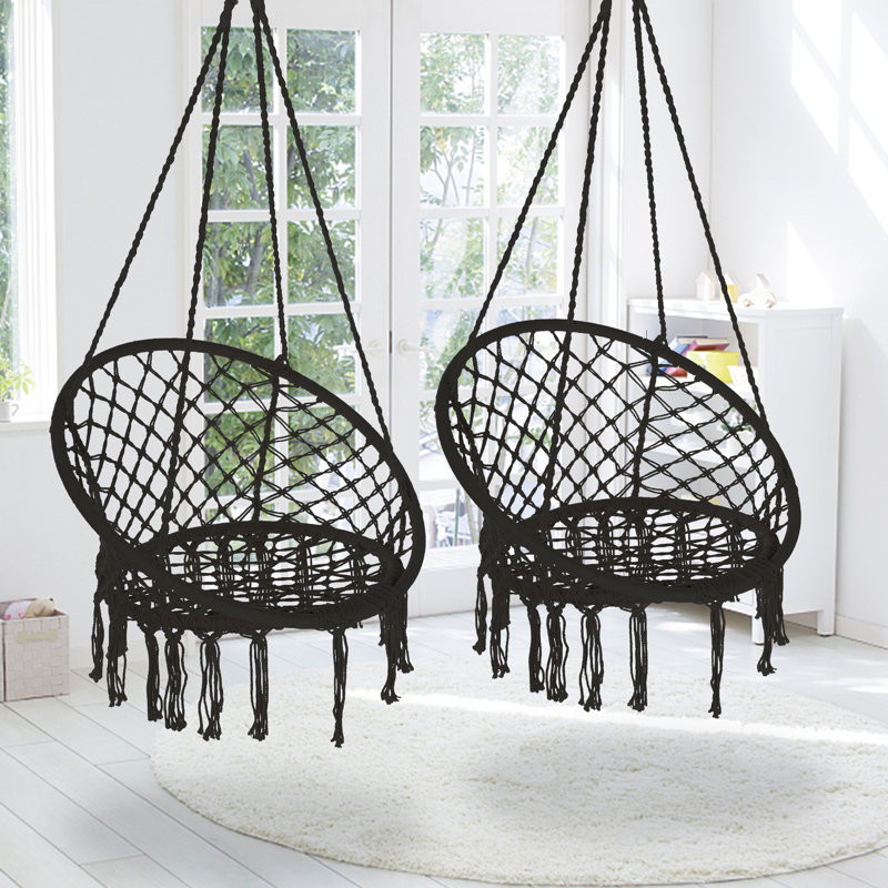 Alejandro 1 Person Chair Hammock, Black