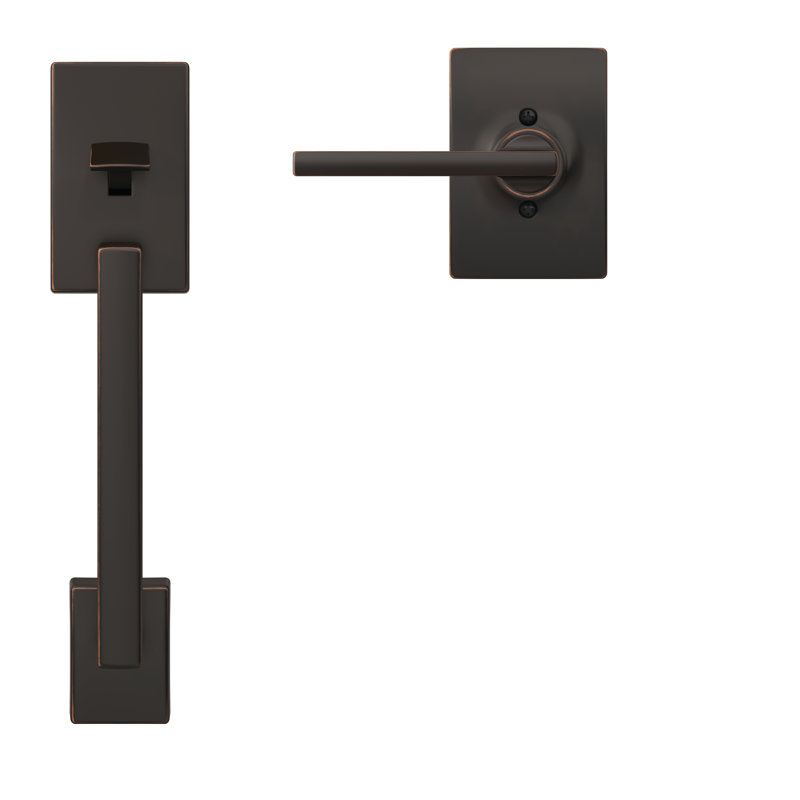 Century Passage Door Lever, Aged Bronze