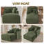  Chaise longue en velours côtelé à compression de 39,60 po Enn -1421787332