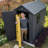 Keter Darwin 4x6 ft. Resin Outdoor Storage Shed With Floor for Patio Furniture and Tools, Graphite-96237102