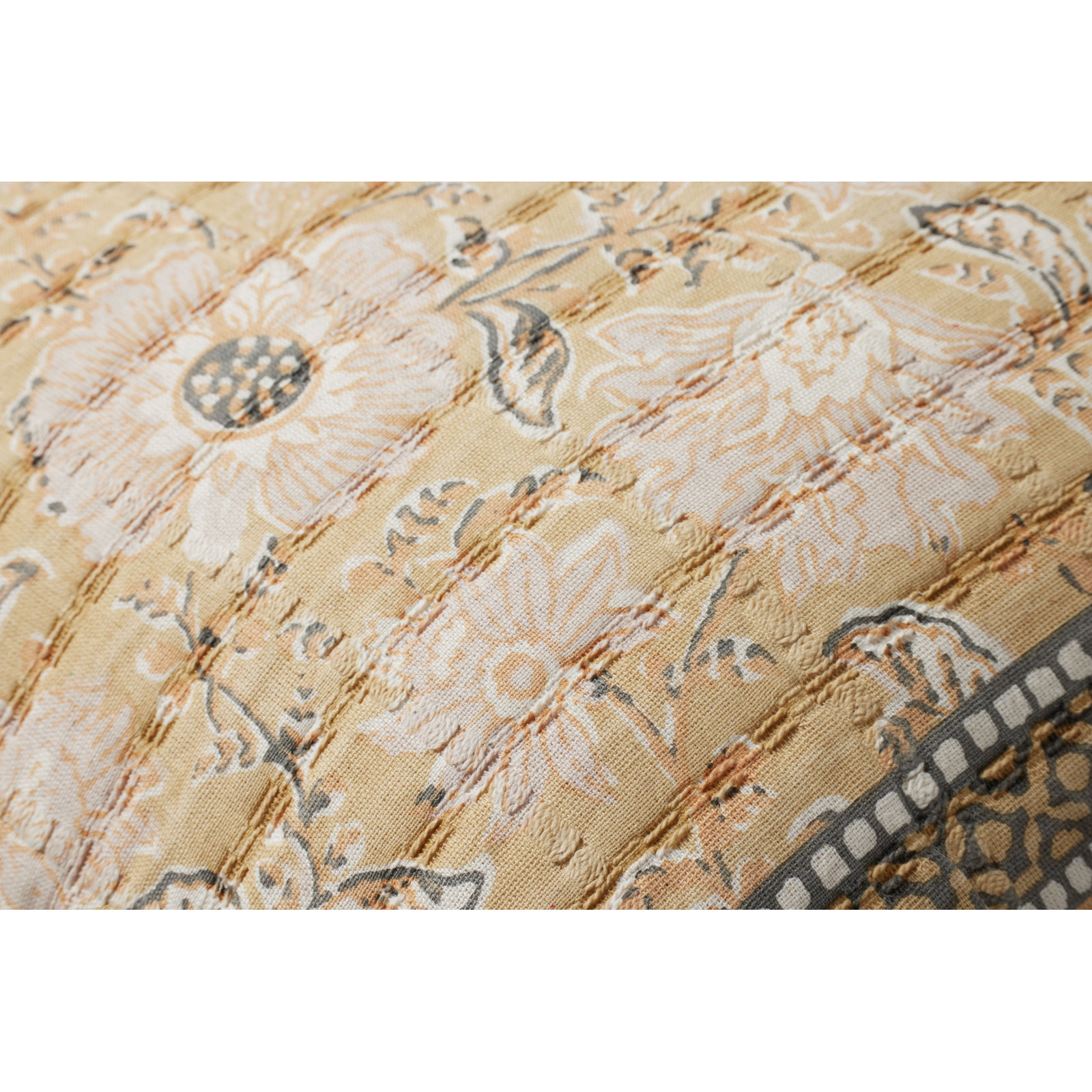 Tassels 100% Cotton Lumbar Throw Pillow, Polyester/Polyfill