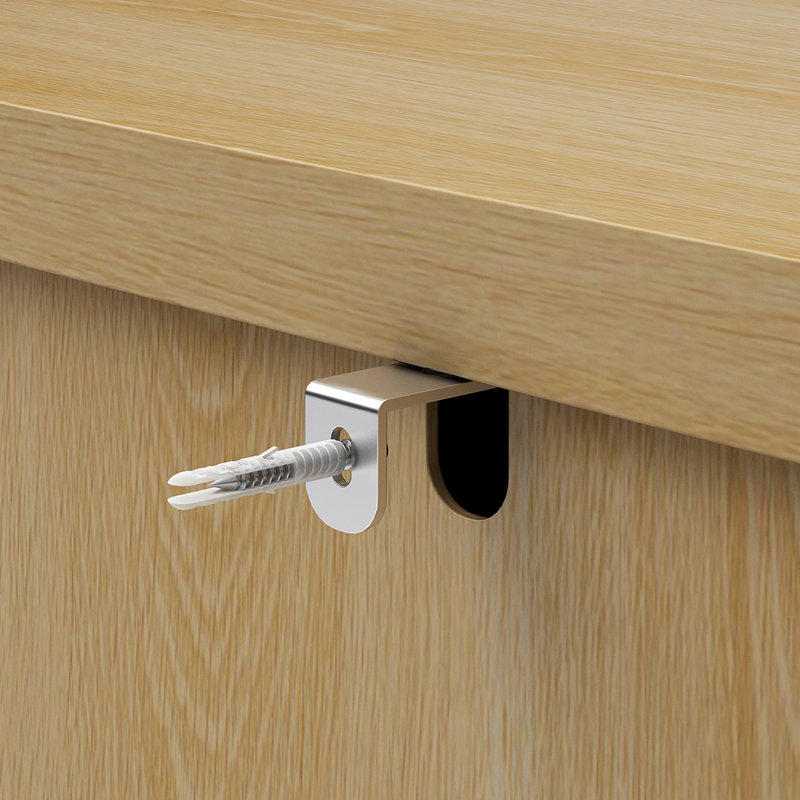 Commode moderne à 7 tiroirs de 50 po pour la chambre à coucher, commode en bois, meuble télé pour le salon, Beige