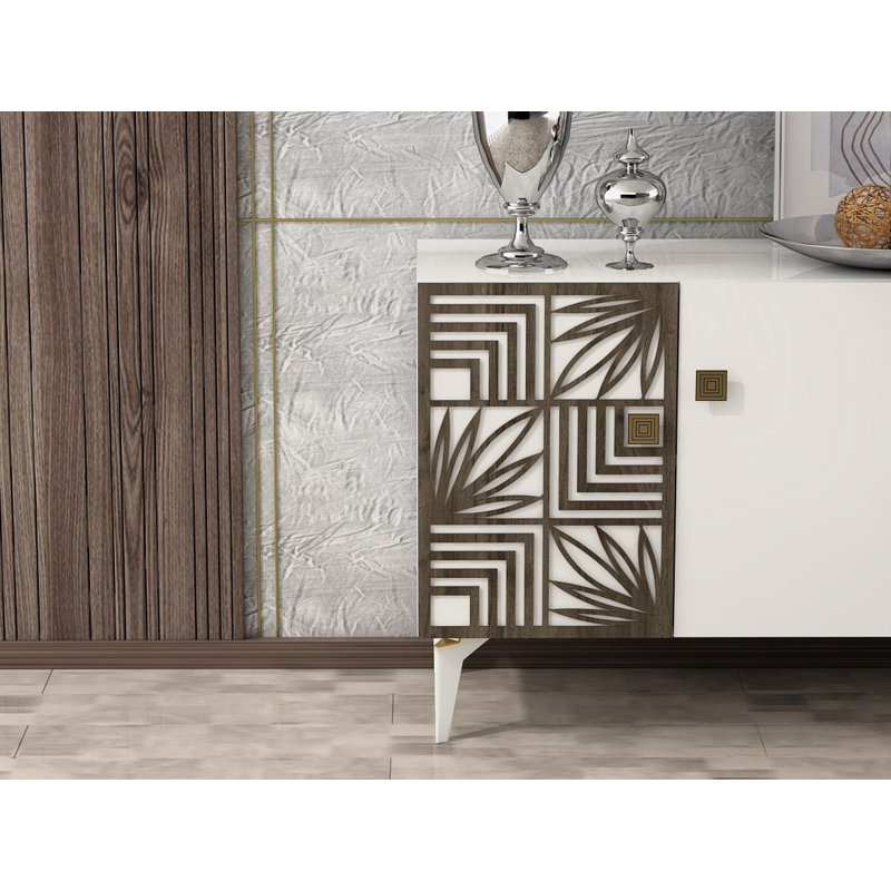 Olivia 150cm Console Table, White
