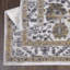 Tapis gris Nicole Nicole Performance de Nicole Miller-24845138