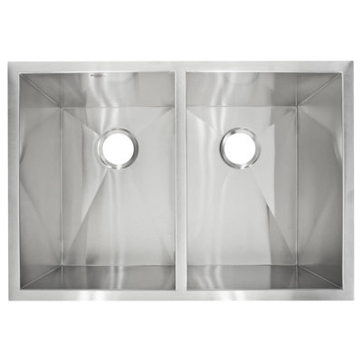 29'' L Undermount Double Bowl Stainless Steel Kitchen Sink