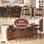 Upholstered Counter Stool with Solid Wood Frame-115144118