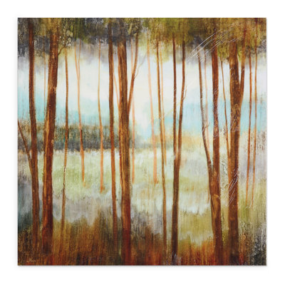 Reproduction d’art sur toile, "soft Forest I" par Ruane Manning