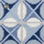 Delphine Hand-Knotted Wool Blue/White Area Rug-42148003