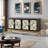Book-Inspired Cabinet with Embossed Details