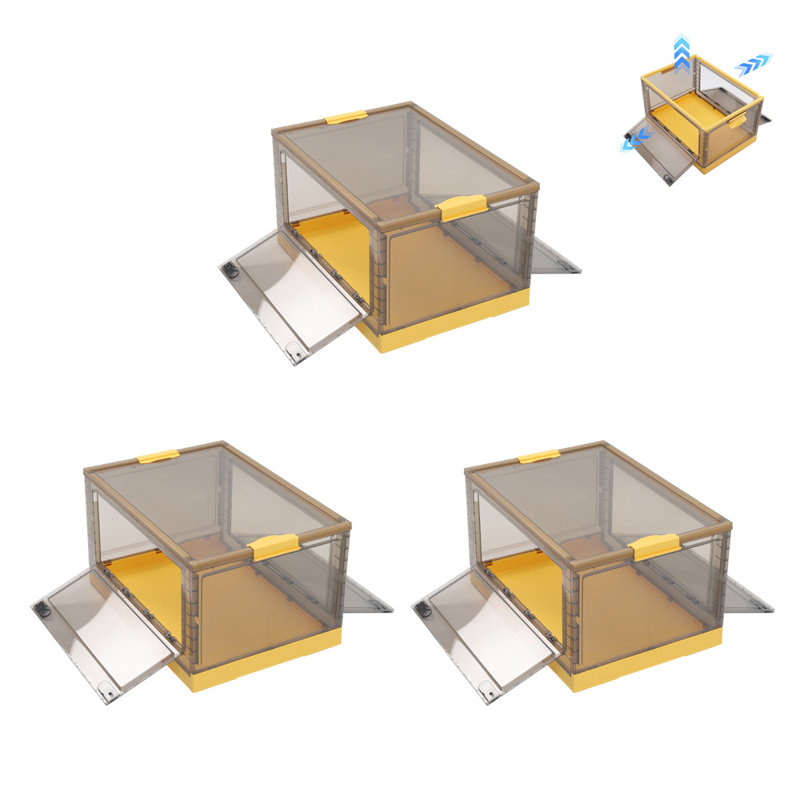 Rebrilliant Plastic Storage Tub & Tote, Yellow