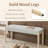 42'' W Modern Upholstered chenille Bench-1975632048-1965452854