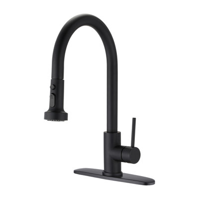 Stainless Steel Pull Down Kitchen Faucet With Sprayer