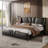 Leather Upholstered Bed Frame-73240119-73240112