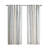 50x84" Cotton Printed Curtain Panel with Chenille Stripe and Lining-165204089-165204091