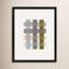 Jarin Untitled (gridlock) no.1 by Beth James - Framed Wall Art-59534575-59534568