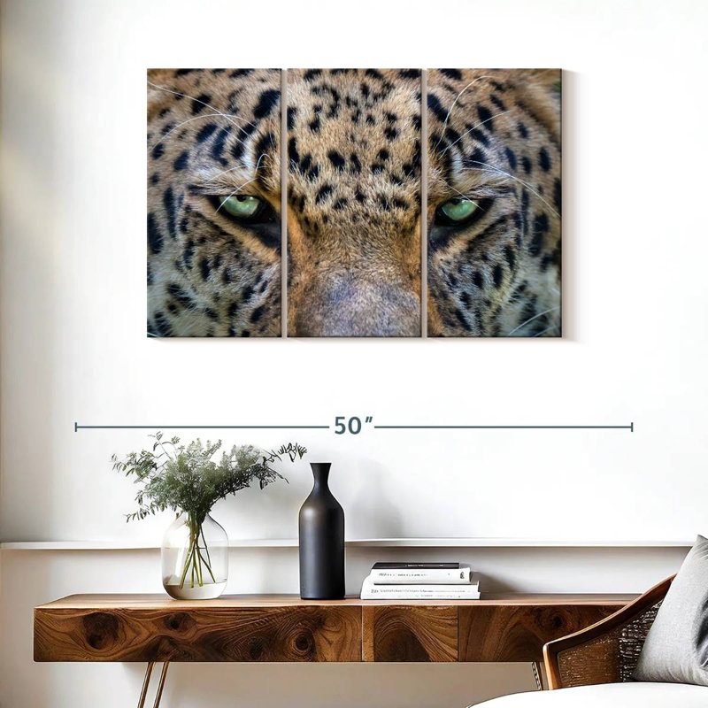 Brampt Leopard Eyes, 24" H x 38" W