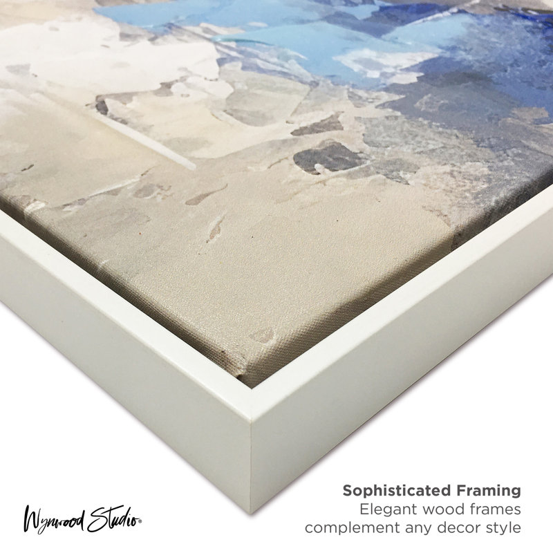 Show in Clouds Abstract Textured Framed Wall Art Set
